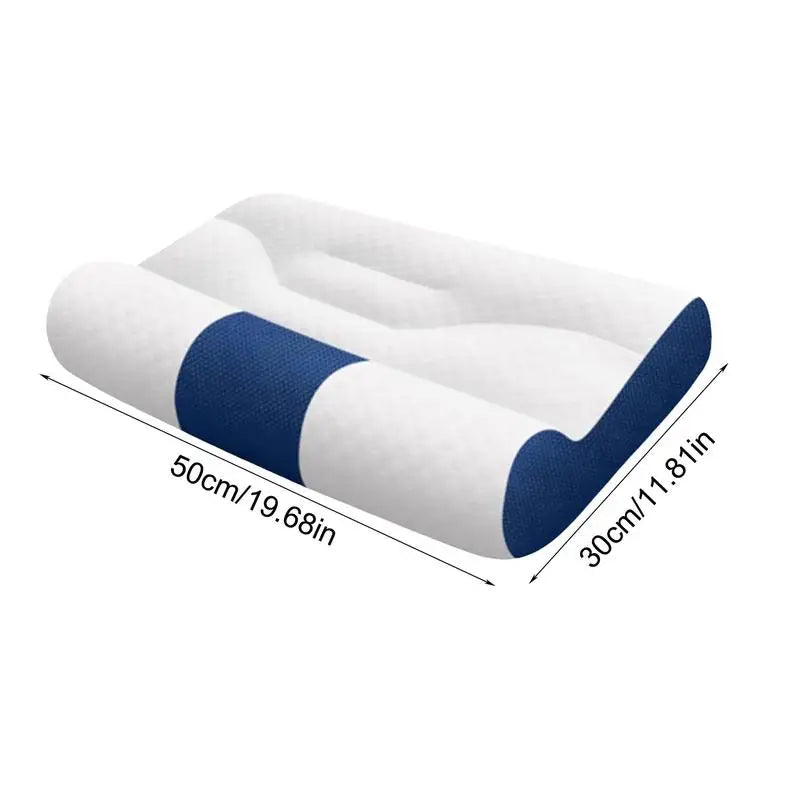 Cervical Pillow for Neck Ergonomic Pillow Cozy Sleeping Breathable Height Adjustable Bed Pillow for Sleeping Side Back Stomach